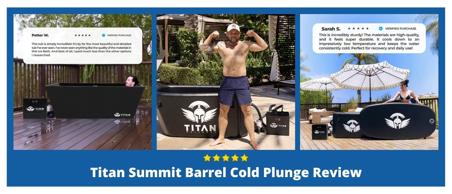 Featured image for “Titan Summit Barrel Cold Plunge Review: What Buyers Are Saying”