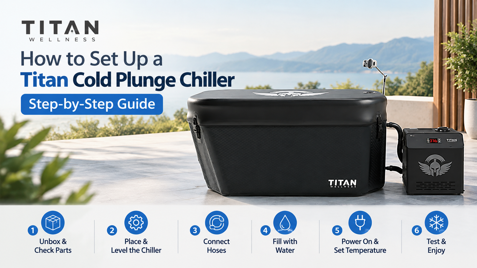 Featured image for “How to Set Up a Titan Cold Plunge Chiller (Step-by-Step Guide)”